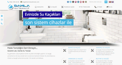 Desktop Screenshot of damlasutesisat.com
